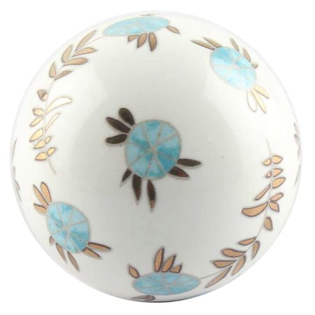 Golden Leaf Big Ceramic Wine Stopper Online